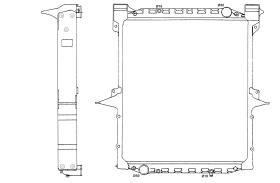 Nrf 51528 - RADIADOR ALU BRAZED MAN M90 88-94