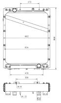 Nrf 51542 - RADIADOR KASSBOHRER SG 219 SL/221UL