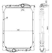 Nrf 51591 - RADIADOR KASSBOHRER-SETRA