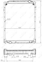 Nrf 51598 - RADIADOR ALU BRAZED MERCEDES INTEGR
