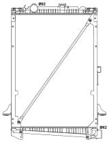 Nrf 519616 - RADIADOR ALU BRAZED DAF CF65 01-