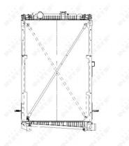 Nrf 519679 - RADIADOR ALU BRAZED DAF CF85 01-