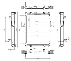 Nrf 52072 - RADIADOR ALU BRAZED RENAULT TRUCKS