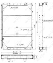 Nrf 52078 - RADIADOR CU RENAULT TRUCKS MANAGER