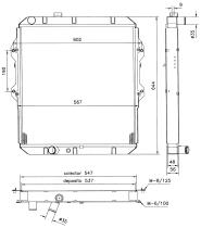 Nrf 52120 - RADIADOR TOYOTA HILUX 98-