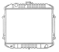Nrf 525701 - RADIADOR MITSUBISHI GALANT 2.0