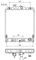 Nrf 526355 - RADIADOR HONDA CIVIC 1.3/1,5/1,5I D