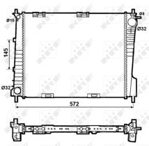 Nrf 53077 - RADIADOR ALU BRAZED RENAULT CLIO 05