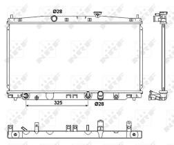 Nrf 53094 - RADIADOR ALU BRAZED HONDA INSIGHT 0