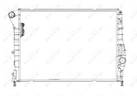 Nrf 53203 - RADIADOR ALU BRAZED ALFA ROMEO 147