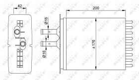 Nrf 53205 - CALENTADOR FIAT PUNTO 93-