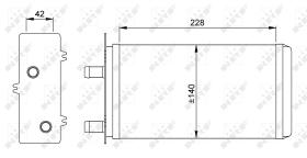 Nrf 53214 - CALENTADOR LANCIA Y10 85-