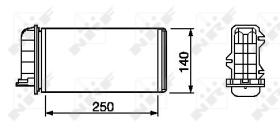 Nrf 53219 - CALENTADOR FIAT BRAVA 95-