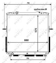 Nrf 53367 - RADIADOR ALU BRAZED KIA SORENTO 02-