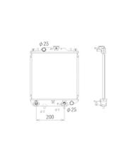 Nrf 53577 - RADIADOR ALU BRAZED SUZUKI ALTO 02-