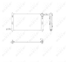 Nrf 53593 - RADIADOR ALU BRAZED CITROEN C-CROSS