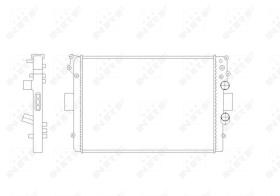 Nrf 53613 - RADIADOR ALU BRAZED IVECO DAILY II