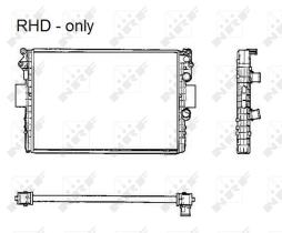 Nrf 53623 - RADIADOR ALU BRAZED IVECO DAILY II