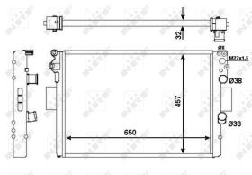 Nrf 53652 - RADIADOR ALU BRAZED IVECO DAILY II