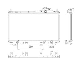 Nrf 53749 - RADIADOR HONDA CIVIC 00-