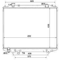 Nrf 53949 - RADIADORES LIGHT COMMERCIAL VEHICLE