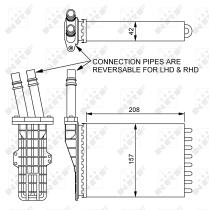 Nrf 54245 - CALENTADOR RENAULT ESCPACE 98-02