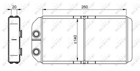 Nrf 54261 - CALENTADOR LANDROVER DISCOVERY 89-