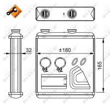 Nrf 54298 - CALENTADOR OPEL VAUXHALL MERIVA 03-