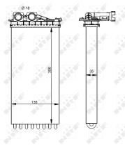 Nrf 54333 - CALENTADOR PEUGEOT 3008 200906-