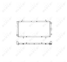 Nrf 55439 - RADIADOR ALU BRAZED MG F 95-