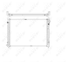 Nrf 55444 - RADIADOR ALU BRAZED LANDROVER FREEL