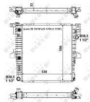 Nrf 56034 - RADIADOR ALU BRAZED FORD EXPLORER 5