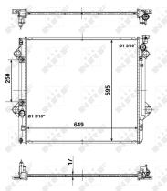 Nrf 56104 - RADIADOR ALU BRAZED TOYOTA 4 RUNNER