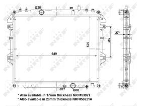 Nrf 56114 - RADIADOR ALU BRAZED TOYOTA HILUX 05