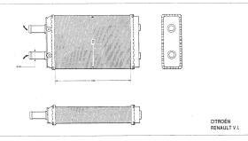 Nrf 58051 - CALEFACTOR CITROEN - RVI CX AMBULAN