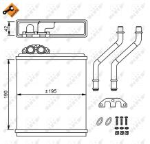 Nrf 58150 - CALENTADOR VOLVO 440 88-