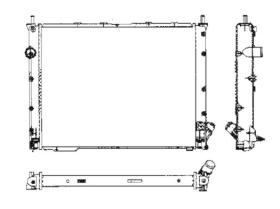 Nrf 58296 - RADIADOR FIAT MAREA 2.4JTD