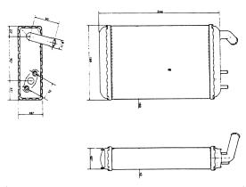 Nrf 58586 - CALEFACTOR FIAT - SEAT 127/128 - 12