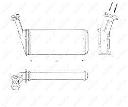Nrf 58615 - CALENTADOR CITROEN BX 81-