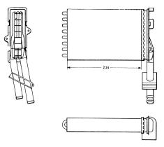 Nrf 58621 - CALENTADOR RENAULT 21 86-