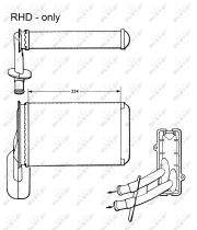 Nrf 58623 - CALENTADOR AUDI A3 96-