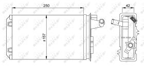 Nrf 58637 - CALENTADOR ALFA ROMEO 145 94-