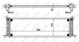Nrf 58790 - RADIADOR ALU BRAZED TESLA MODELS S
