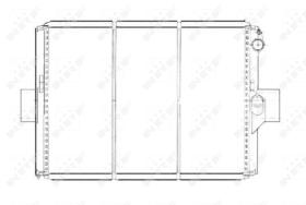 Nrf 58883 - RADIADOR ALU MECHAN IVECO DAILY I 7
