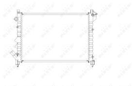 Nrf 58943 - RADIADOR ALU BRAZED RENAULT ESPACE