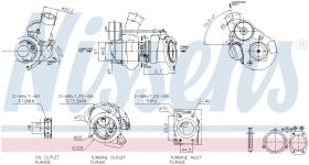 Nissens 93147 - TURBO VOLVO S70(SS)(00-)2.5 T