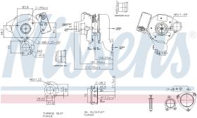 Nissens 93271 - TURBO MERCEDES C-CLASS W 204(07-)C