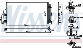 Nissens 941206 - CONDENSADOR FORD FOCUS IV(HN)(18-)1