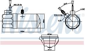 Nissens 95572 - FILTRO A/C FORD TRANSIT(TT9)(06-)2.