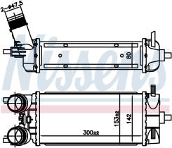 Nissens 961483 - INTERCOOLER FORD FIESTA VII(CE1)(17